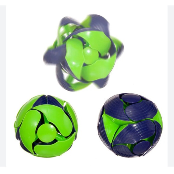 Toy (4+) Switch Pitch BALL blue and green by Hoberman - Picture 3 of 4